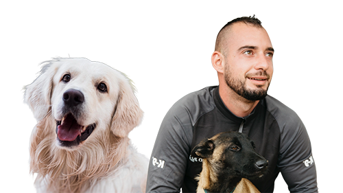 Gaspar Quintero docente del curso de adiestramiento canino de FA